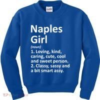 Naples Fl Florida Funny City Home Roots Gift Meaningful Gift Kids Sweatshirt thumb 0