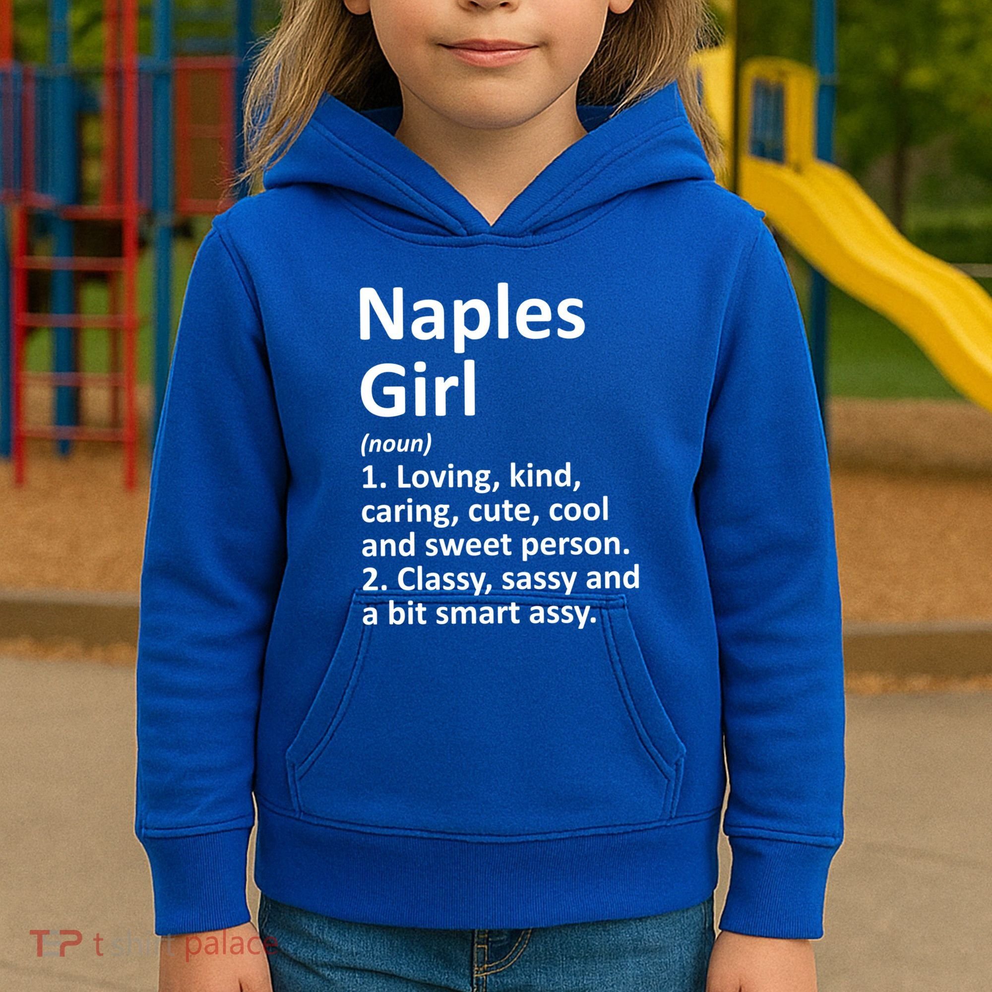 Naples Fl Florida Funny City Home Roots Gift Meaningful Gift Kids Hoodie