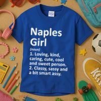Naples Fl Florida Funny City Home Roots Gift Meaningful Gift Kids T-Shirt thumb 3