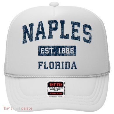 Naples Florida Fl Vintage Sports Design Hat