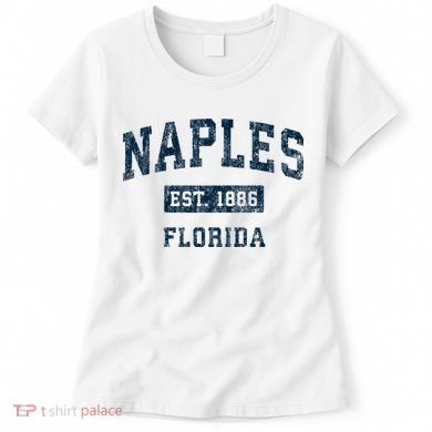 Naples Florida Fl Vintage Sports Design Women's T-Shirt