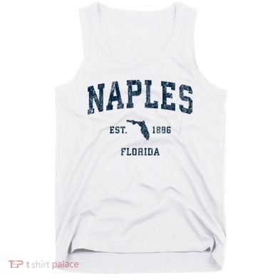 Naples Florida Fl Vintage Sports Tank Top