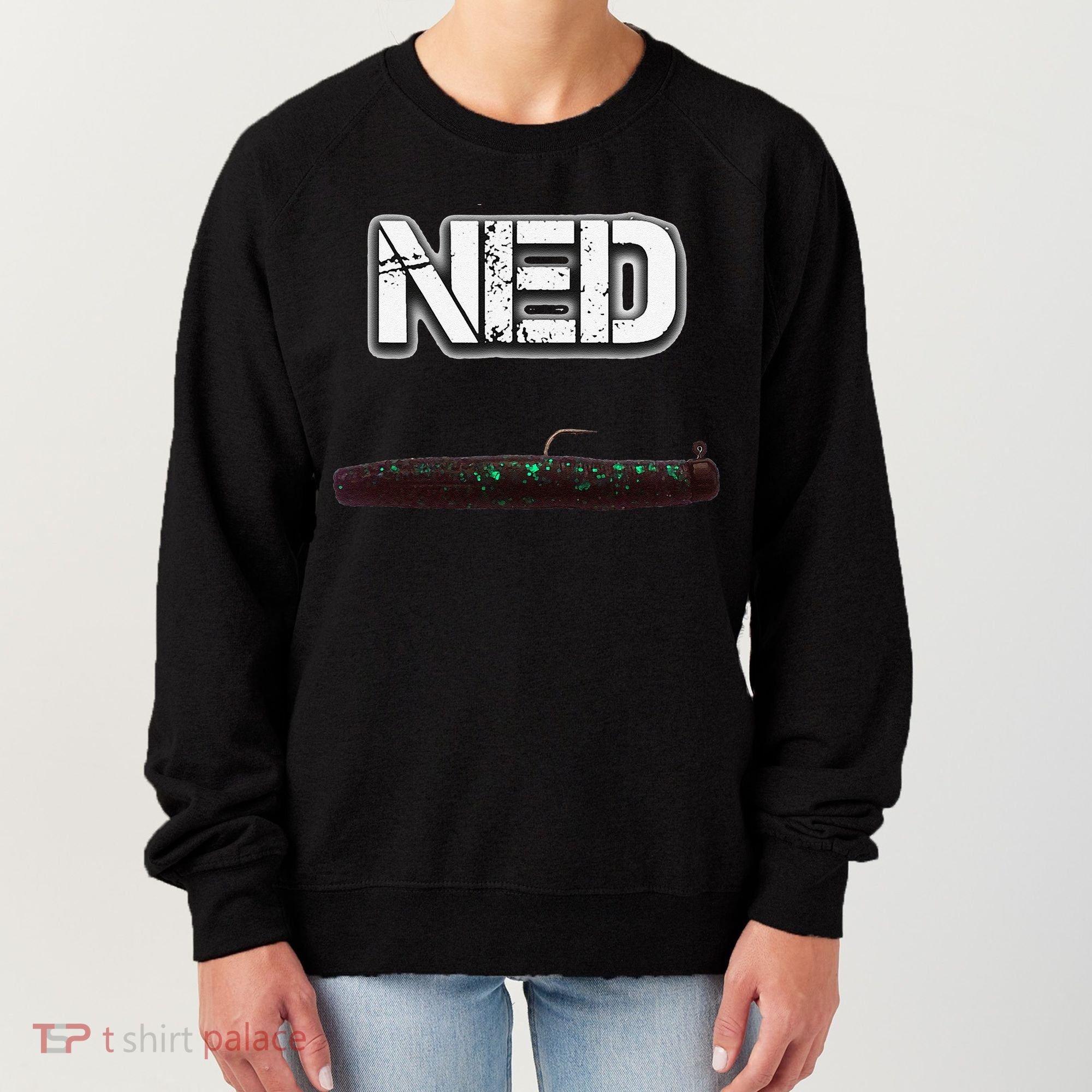 NED Freshwater Fishing Lure Largemouth Bass Women's Sweatshirt