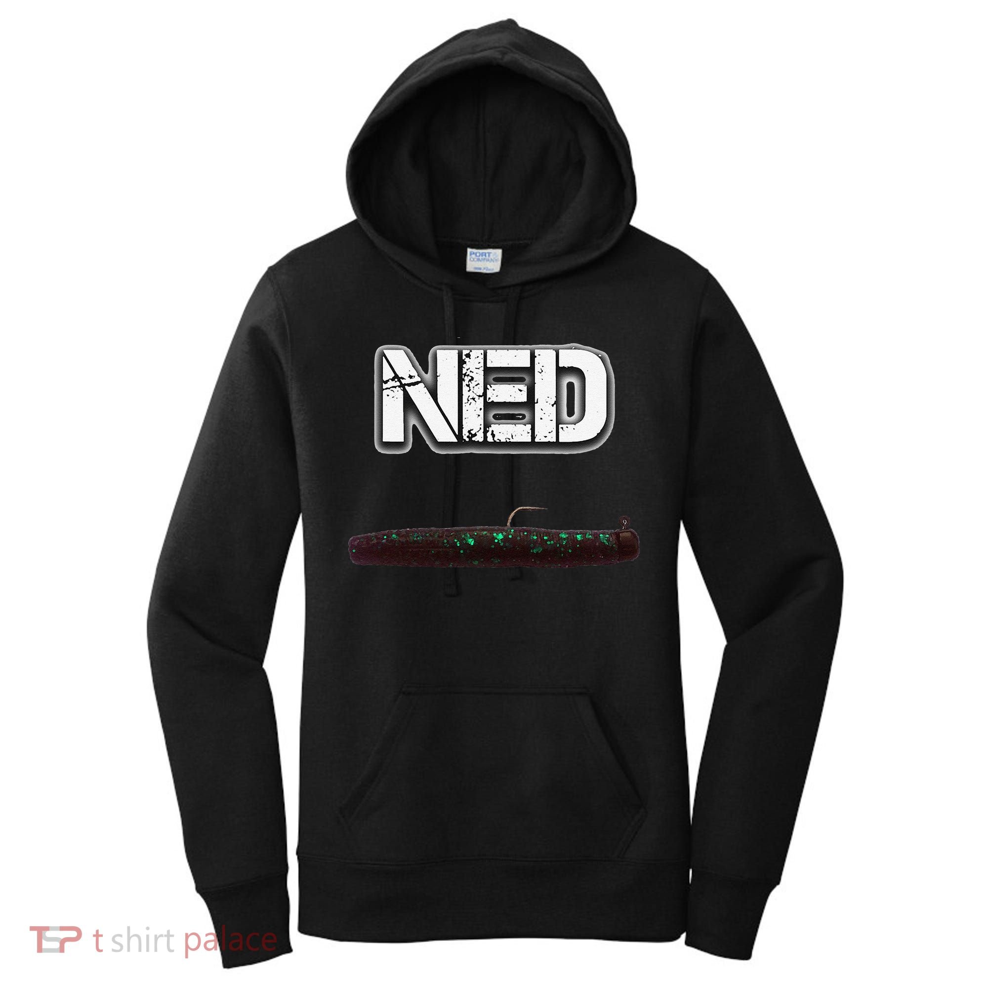 NED Freshwater Fishing Lure Largemouth Bass Women's Hoodie