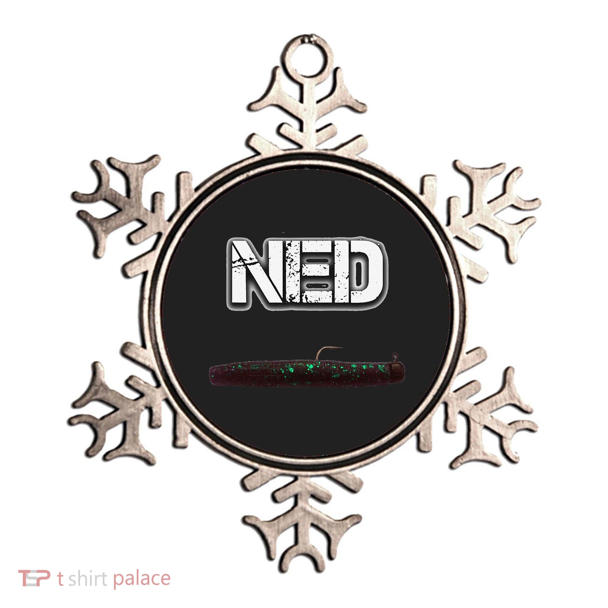 NED Freshwater Fishing Lure Largemouth Bass Ornament