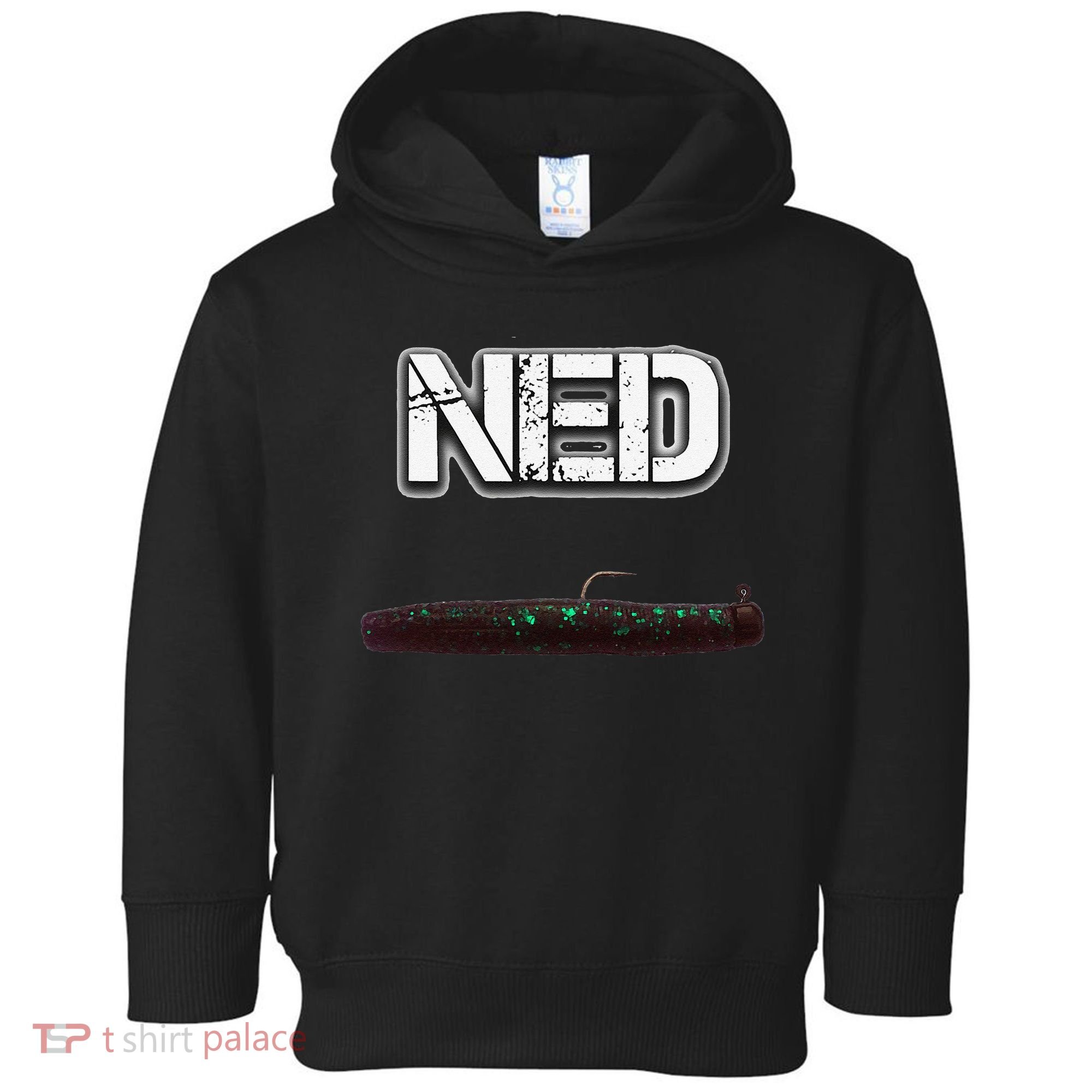 NED Freshwater Fishing Lure Largemouth Bass Toddler Hoodie