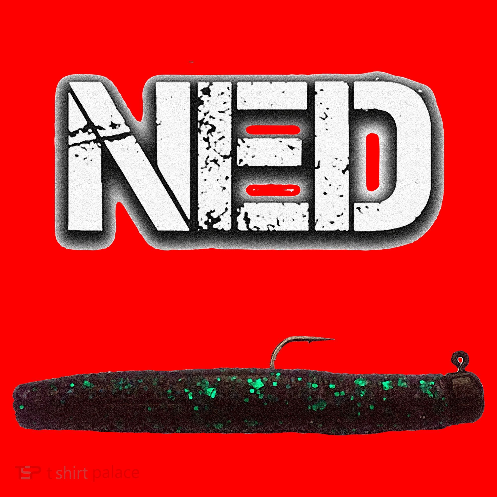 NED Freshwater Fishing Lure Largemouth Bass Santa Hat