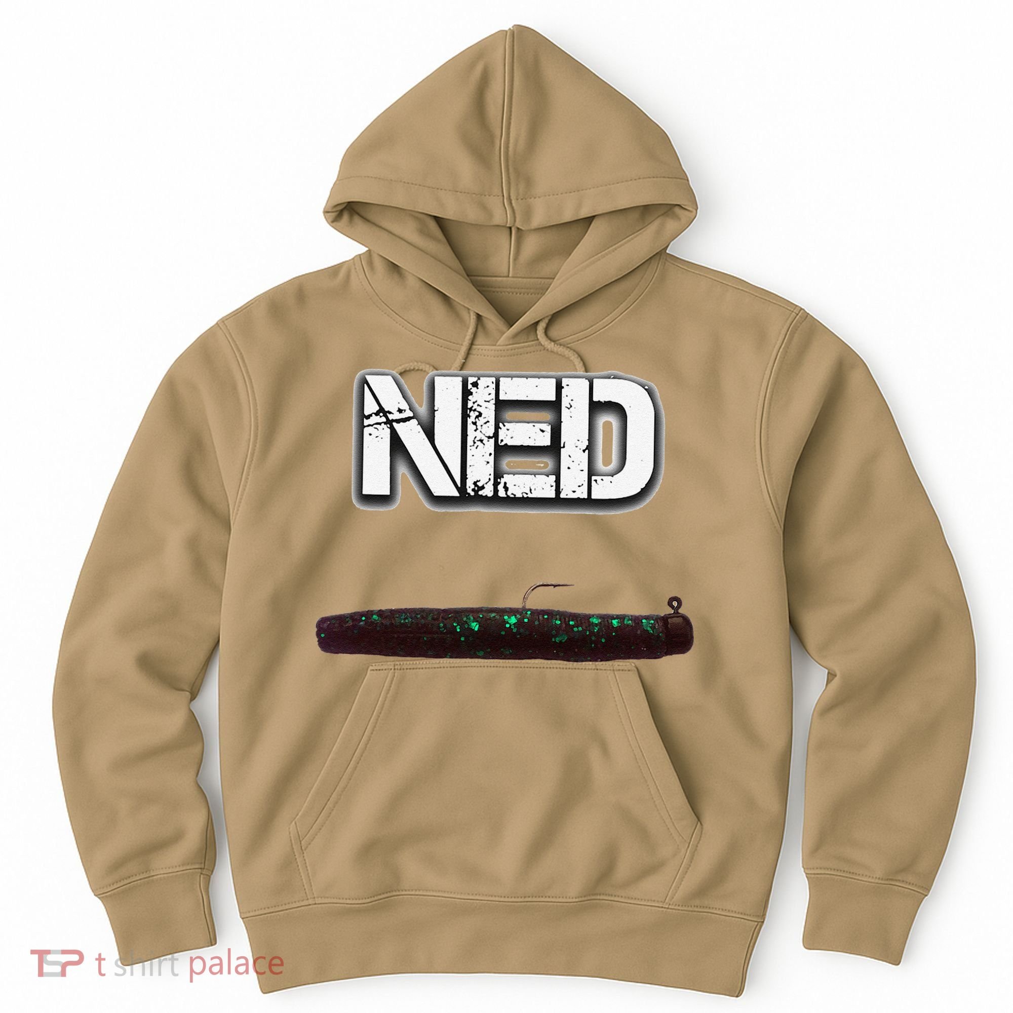 NED Freshwater Fishing Lure Largemouth Bass Hoodie