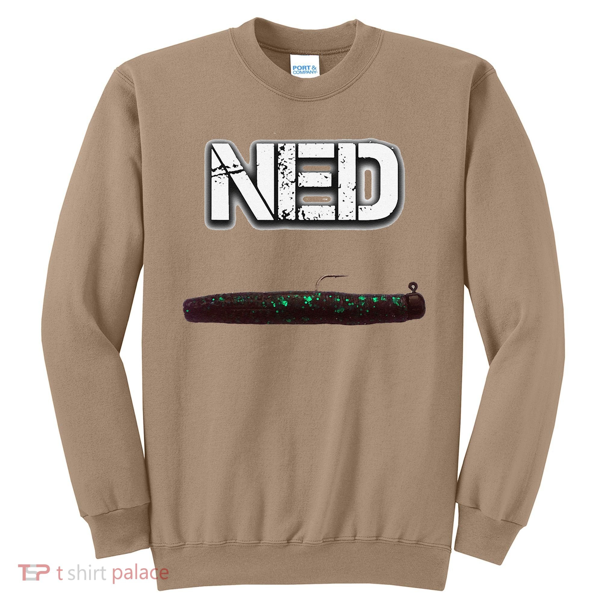 NED Freshwater Fishing Lure Largemouth Bass Sweatshirt