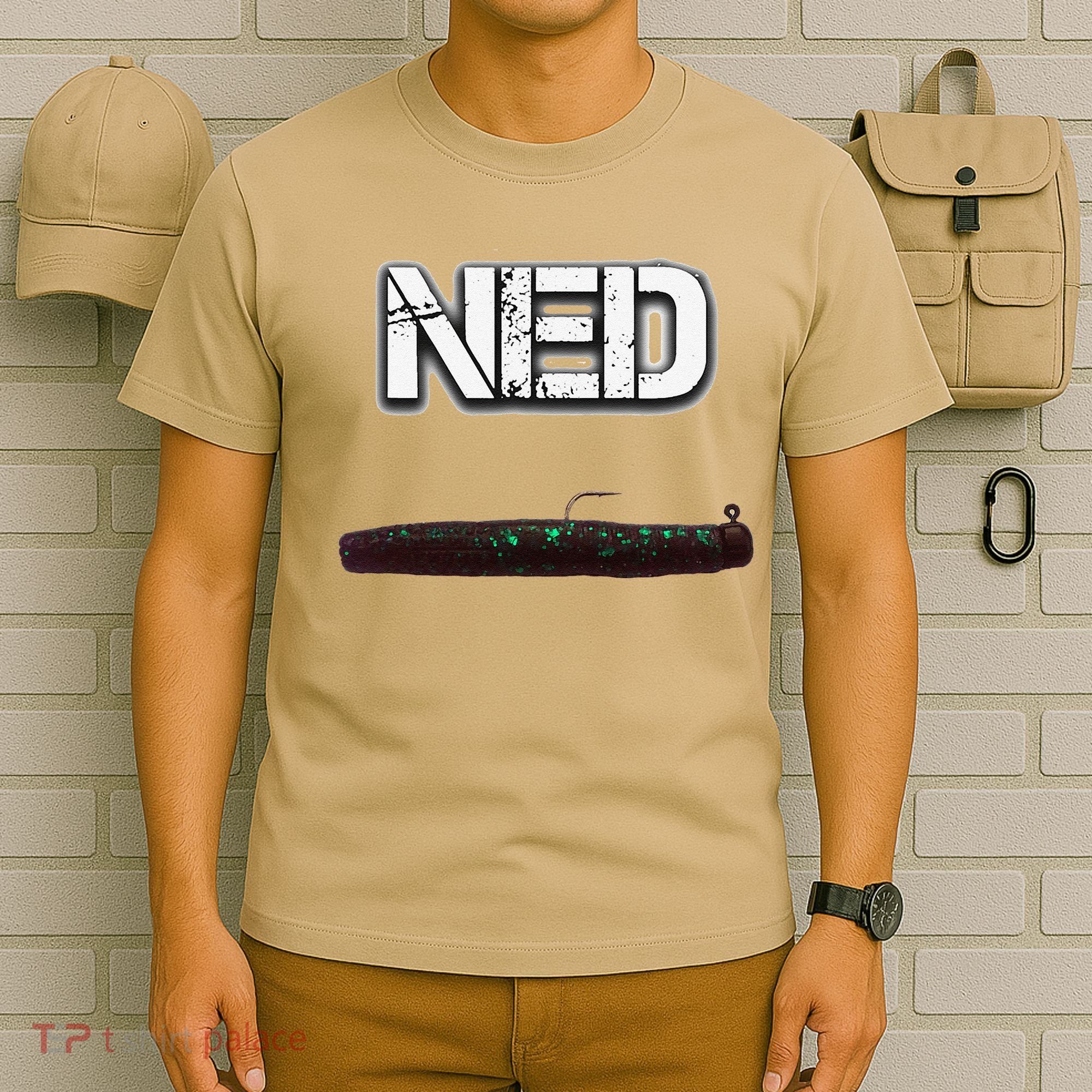 NED Freshwater Fishing Lure Largemouth Bass T-Shirt