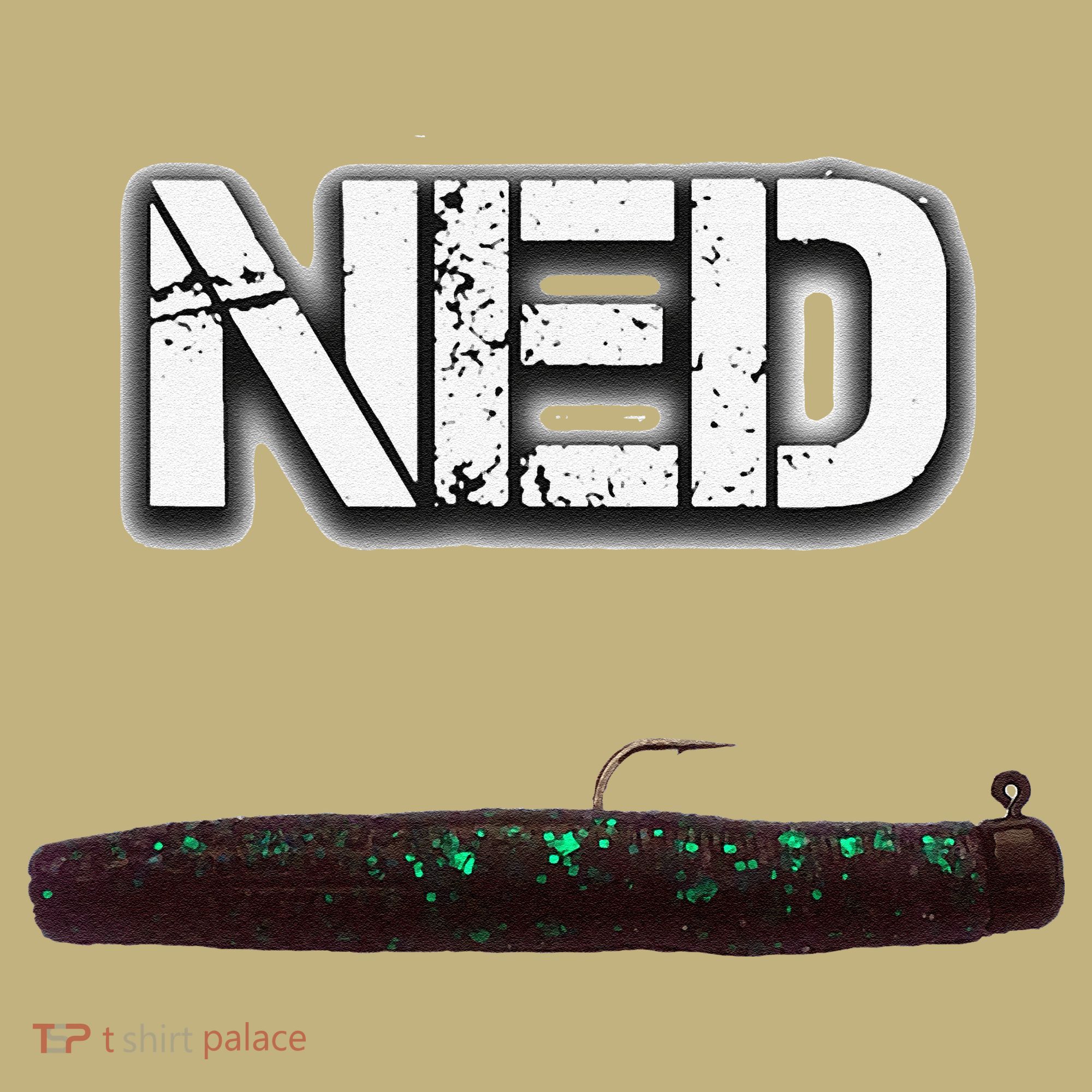 NED Freshwater Fishing Lure Largemouth Bass T-Shirt