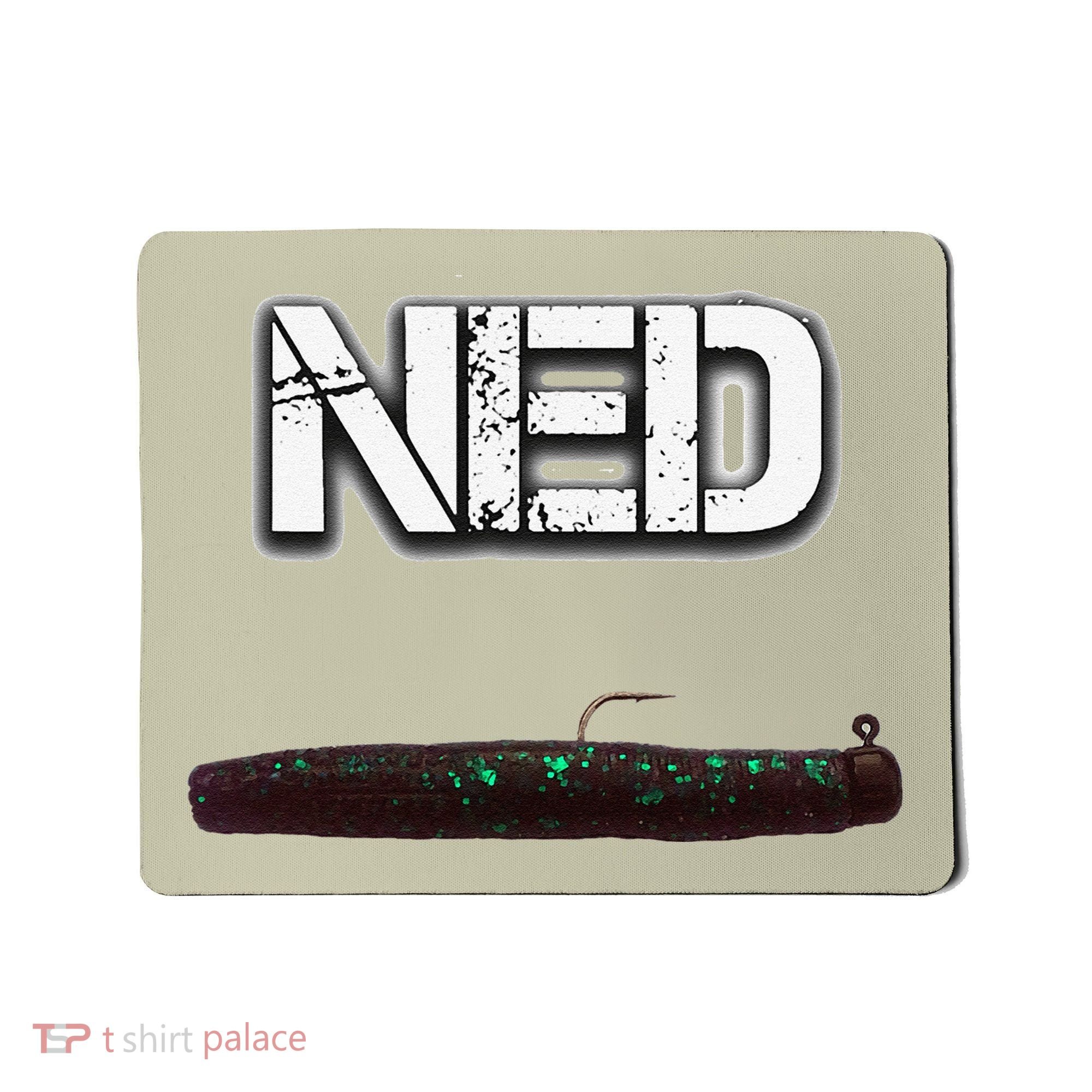 NED Freshwater Fishing Lure Largemouth Bass Mousepad