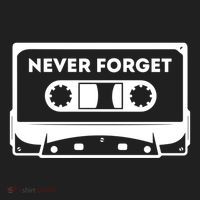 Never Forget Floppy Disk Cassette Never Forget Geek Vhs Gift Beanie thumb 2