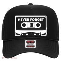 Never Forget Floppy Disk Cassette Never Forget Geek Vhs Gift Hat thumb 0
