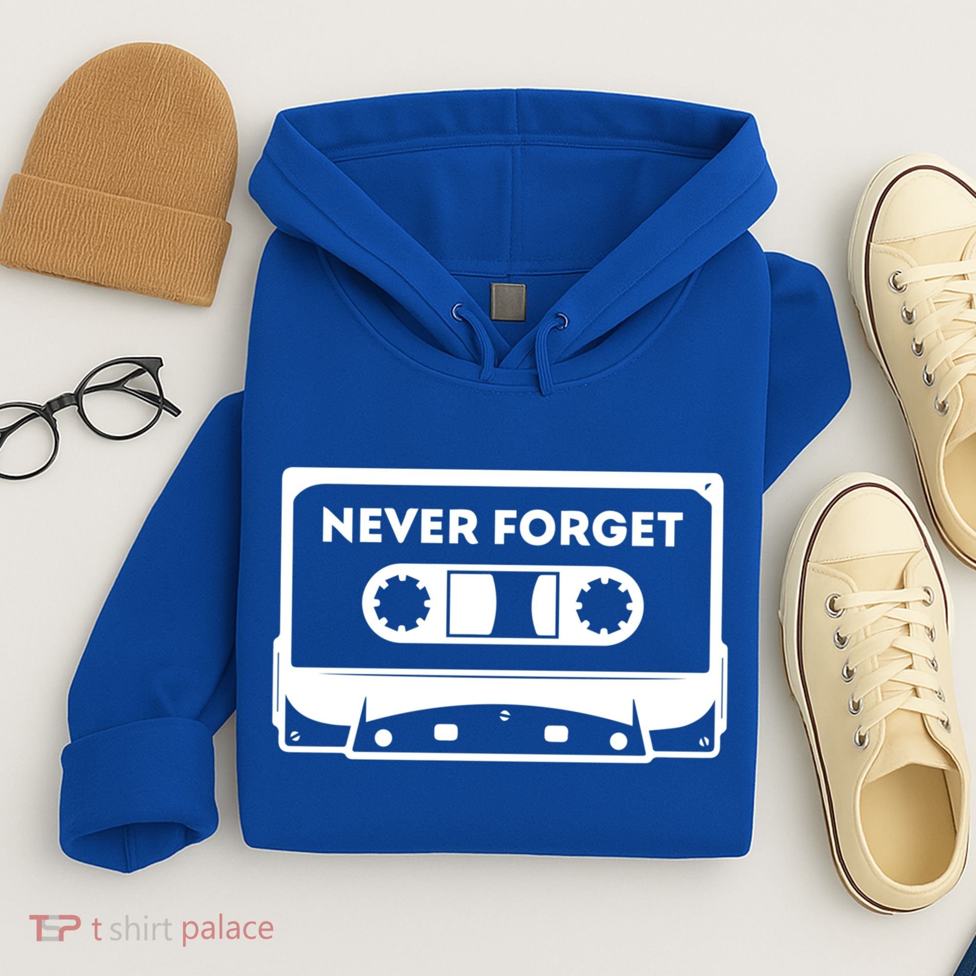 Never Forget Floppy Disk Cassette Never Forget Geek Vhs Gift Hoodie