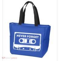 Never Forget Floppy Disk Cassette Never Forget Geek Vhs Gift Tote Bag thumb 3
