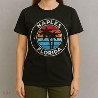 Naples Florida FL Vintage Graphic Retro 70s T-Shirt thumb 4
