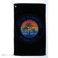 Naples Florida Fun Naples Vacation Naples Beach Naples Fl Gift Golf Towel thumb 0