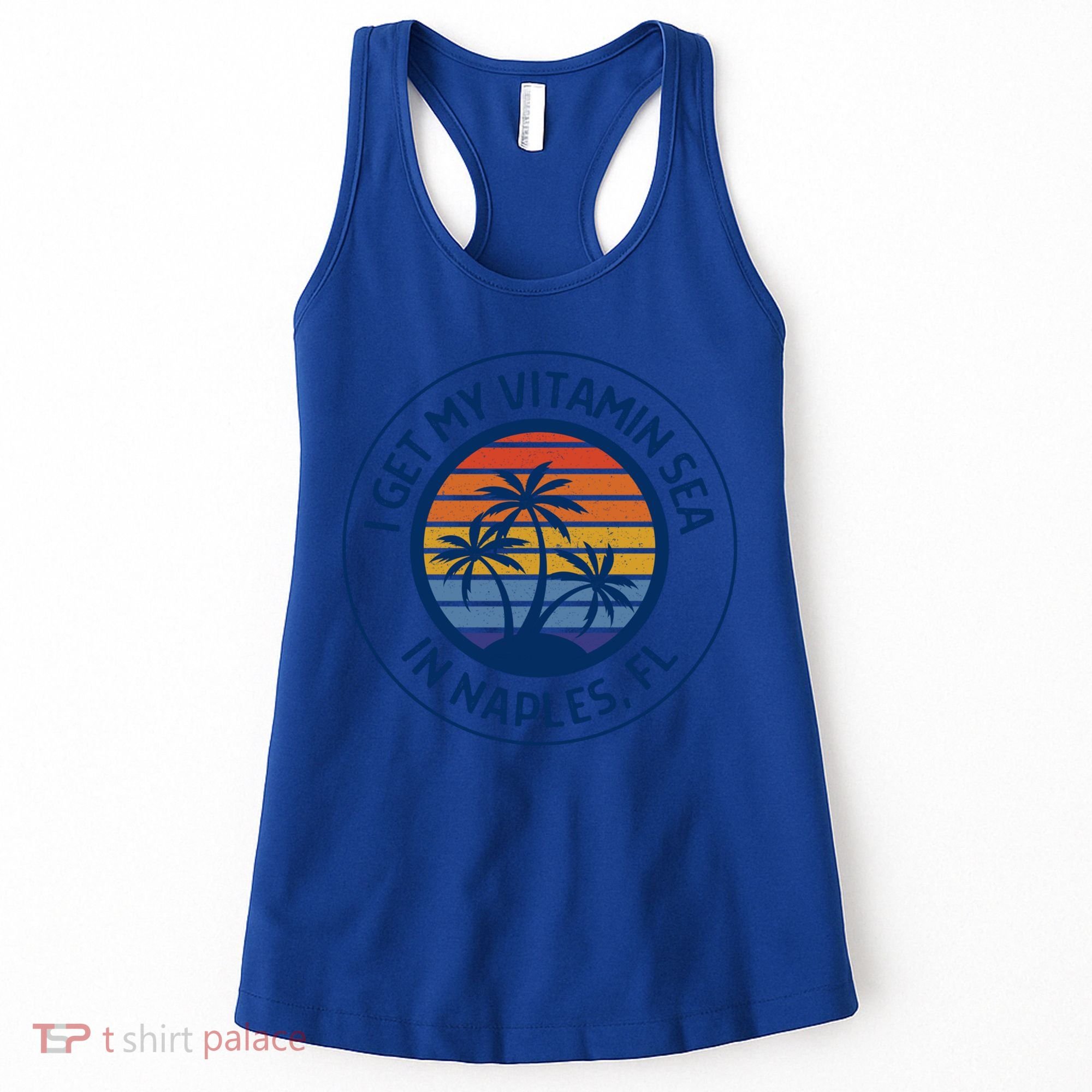 Naples Florida Fun Naples Vacation Naples Beach Naples Fl Gift Women's Tank Top