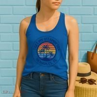 Naples Florida Fun Naples Vacation Naples Beach Naples Fl Gift Women's Tank Top thumb 2