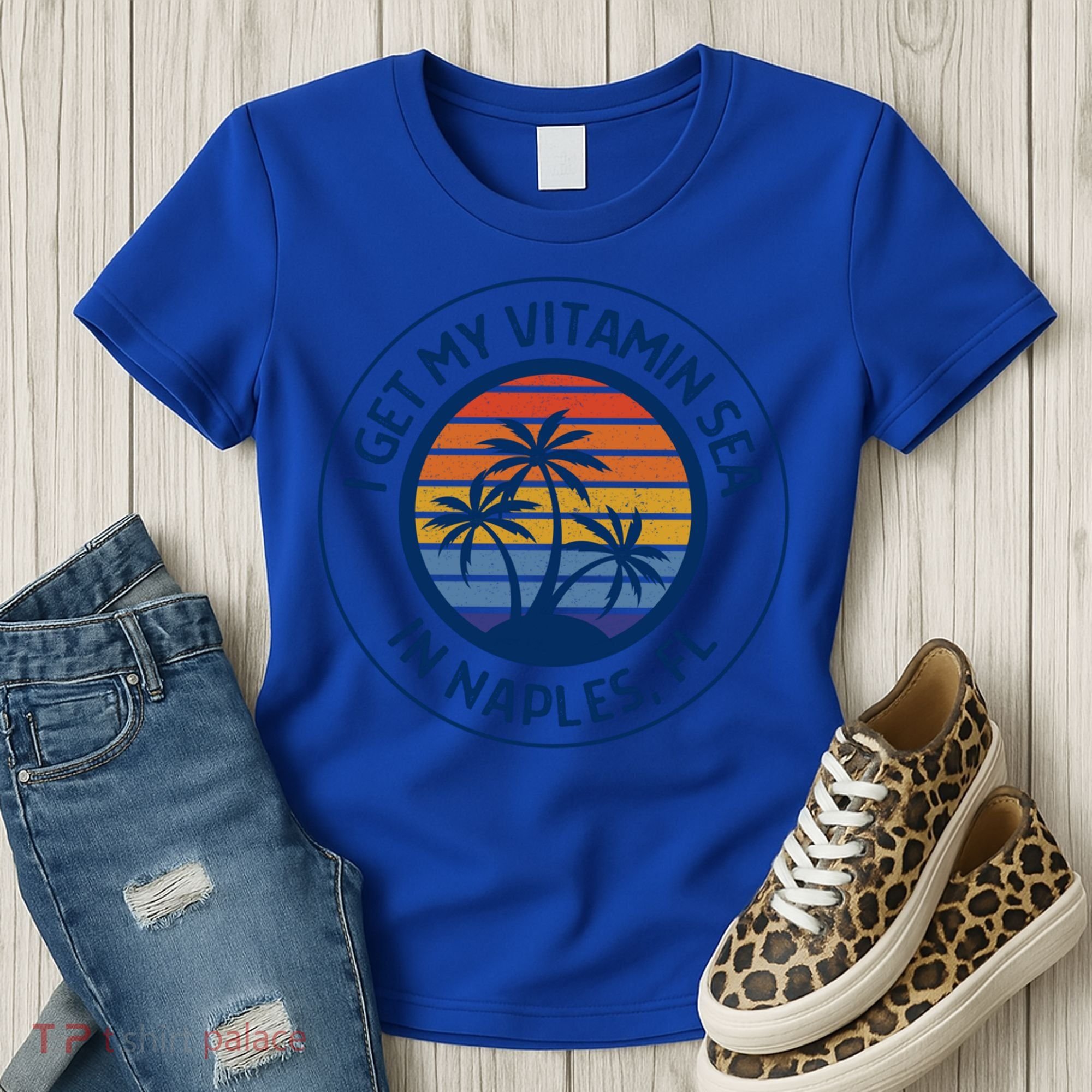 Naples Florida Fun Naples Vacation Naples Beach Naples Fl Gift Women's T-Shirt