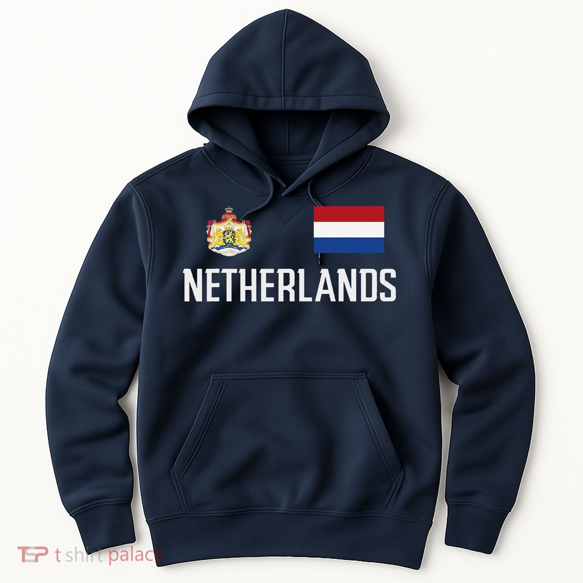 Netherlands Flag Football Soccer Fan Gift Hoodie