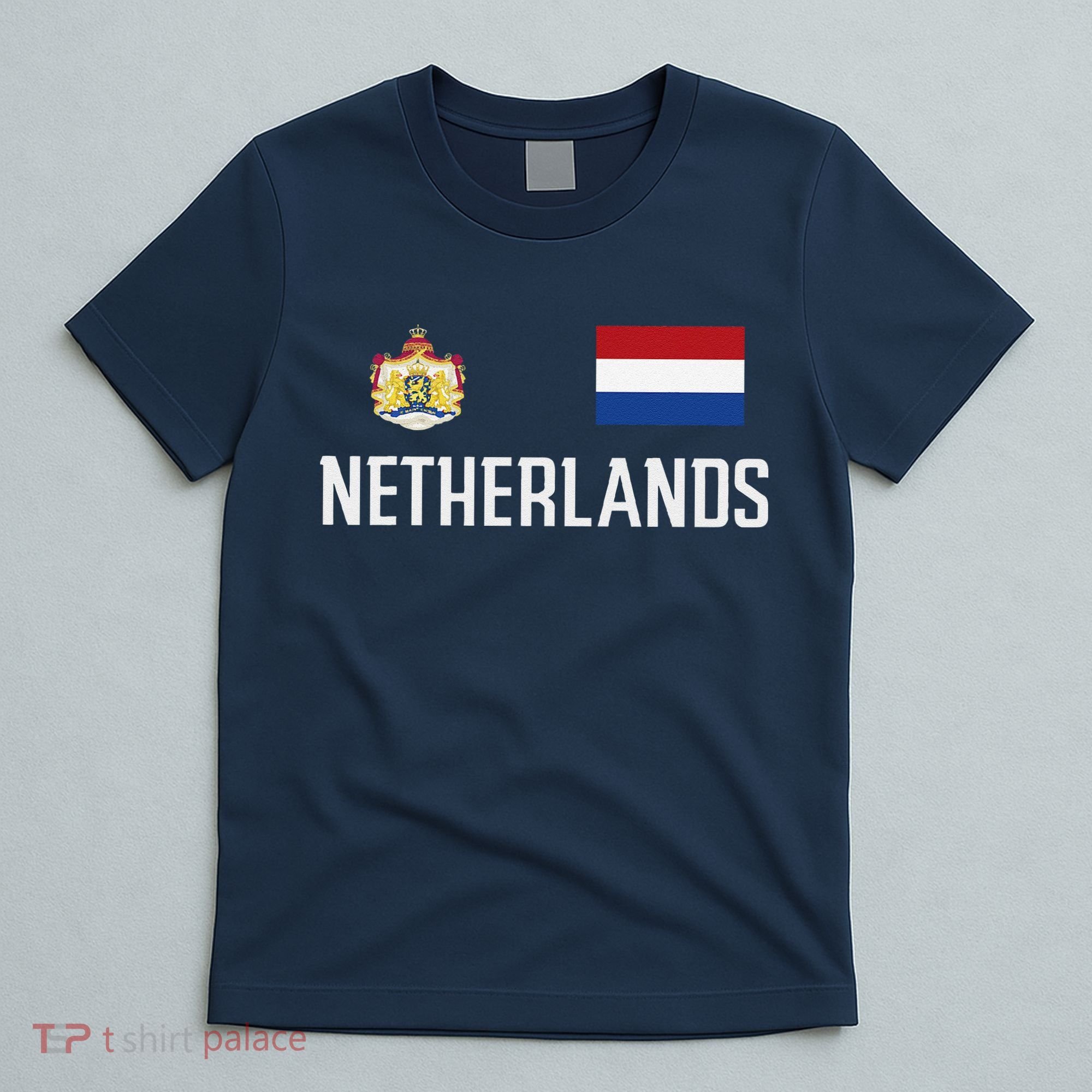 Netherlands Flag Football Soccer Fan Gift T-Shirt