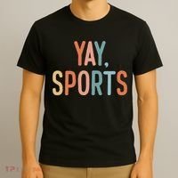 Nonsports Fan Go Sports Yay Sports T-Shirt thumb 3
