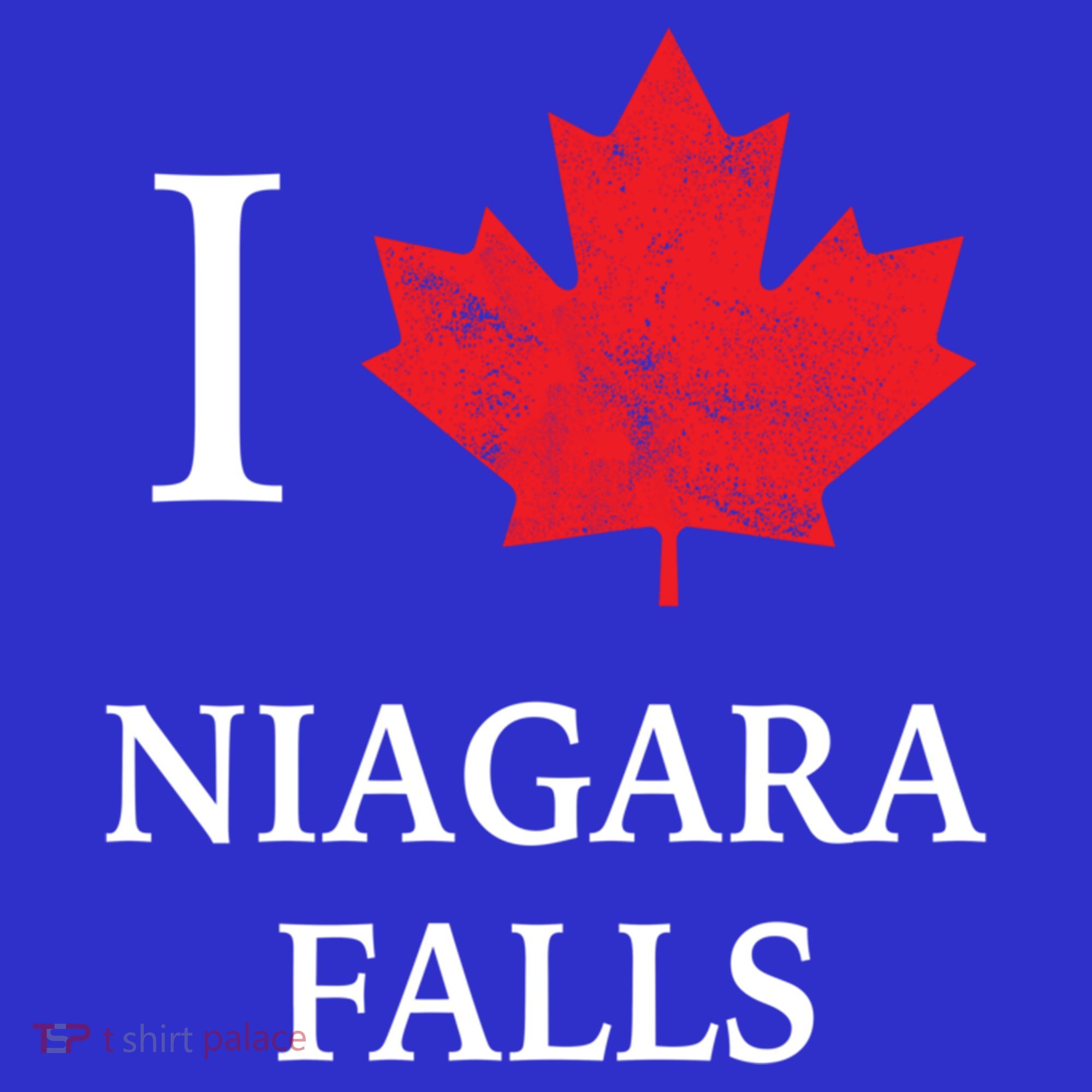 Niagara Falls Gift Red Maple Leaf Canada Great Gift Coaster