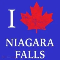 Niagara Falls Gift Red Maple Leaf Canada Great Gift Women's Long Sleeve Shirt thumb 2