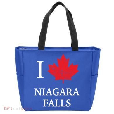 Niagara Falls Gift Red Maple Leaf Canada Great Gift Tote Bag
