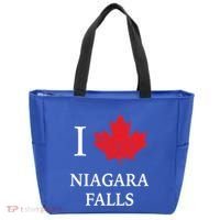 Niagara Falls Gift Red Maple Leaf Canada Great Gift Tote Bag thumb 0