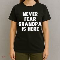 Never Fear Grandpa Is Here T-Shirt thumb 4