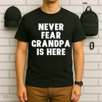 Never Fear Grandpa Is Here T-Shirt thumb 6