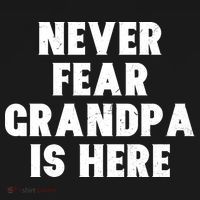 Never Fear Grandpa Is Here Coaster thumb 2