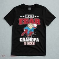 Never Fear Grandpa Is Here T-Shirt thumb 5