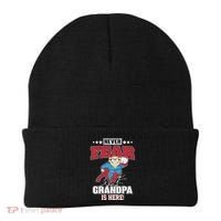 Never Fear Grandpa Is Here Beanie thumb 0
