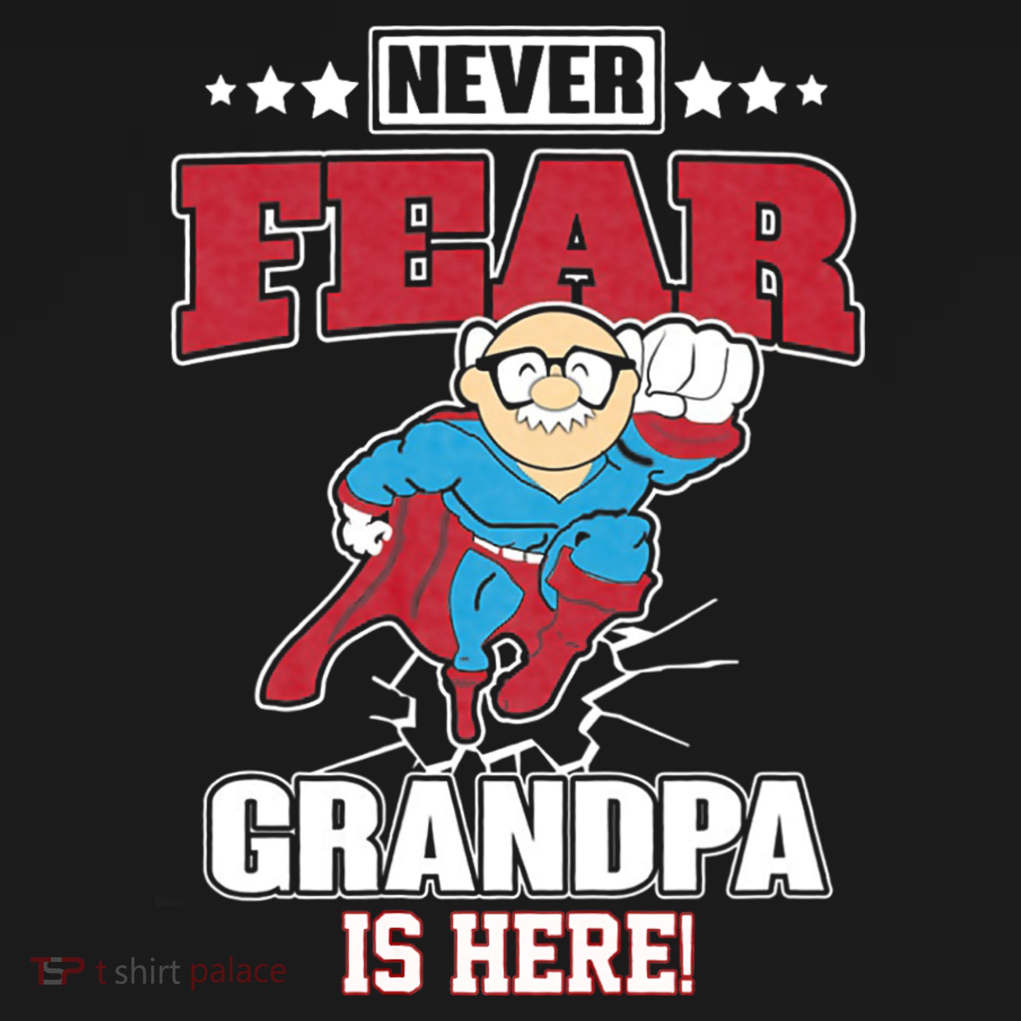 Never Fear Grandpa Is Here Polo