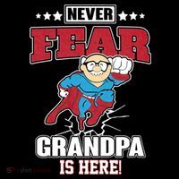 Never Fear Grandpa Is Here Mousepad thumb 1