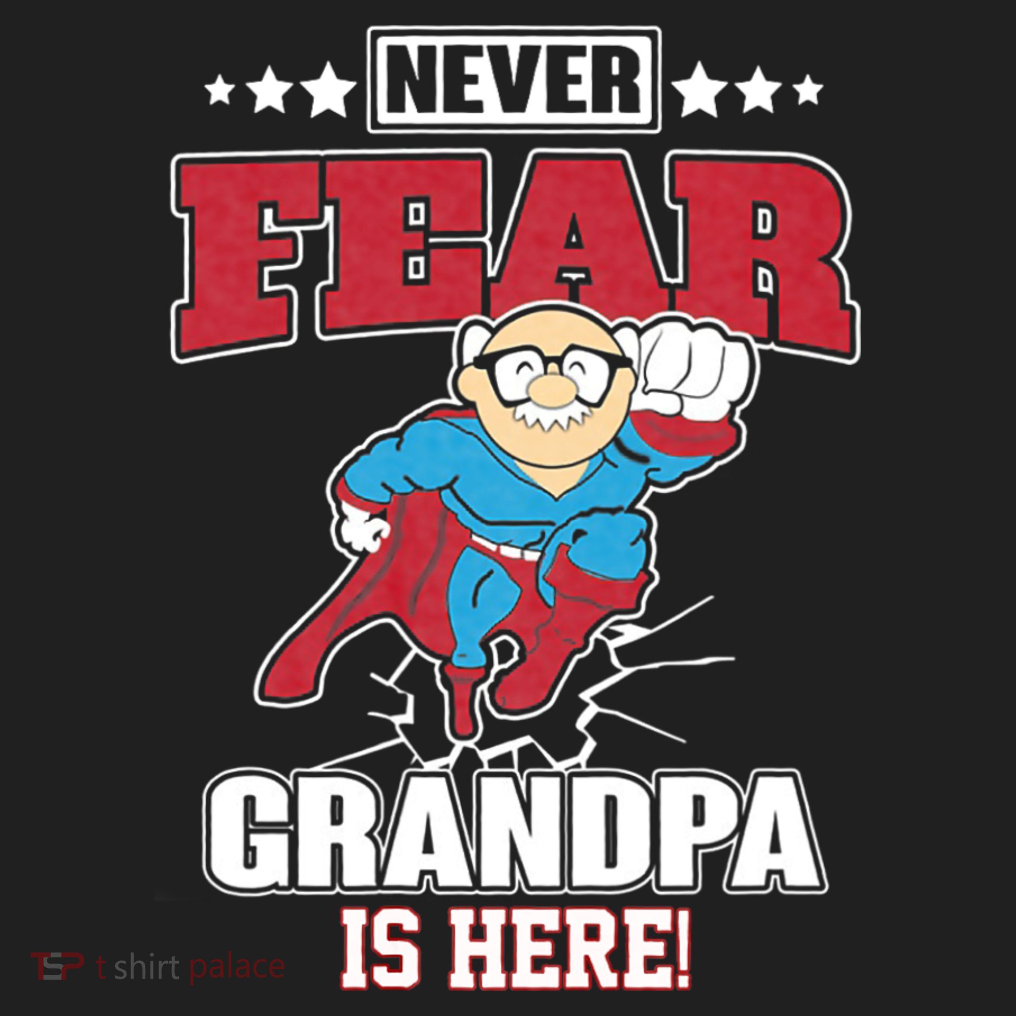 Never Fear Grandpa Is Here Hat