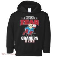 Never Fear Grandpa Is Here Toddler Hoodie thumb 0