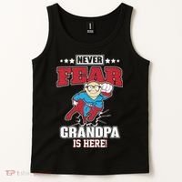 Never Fear Grandpa Is Here Tank Top thumb 2
