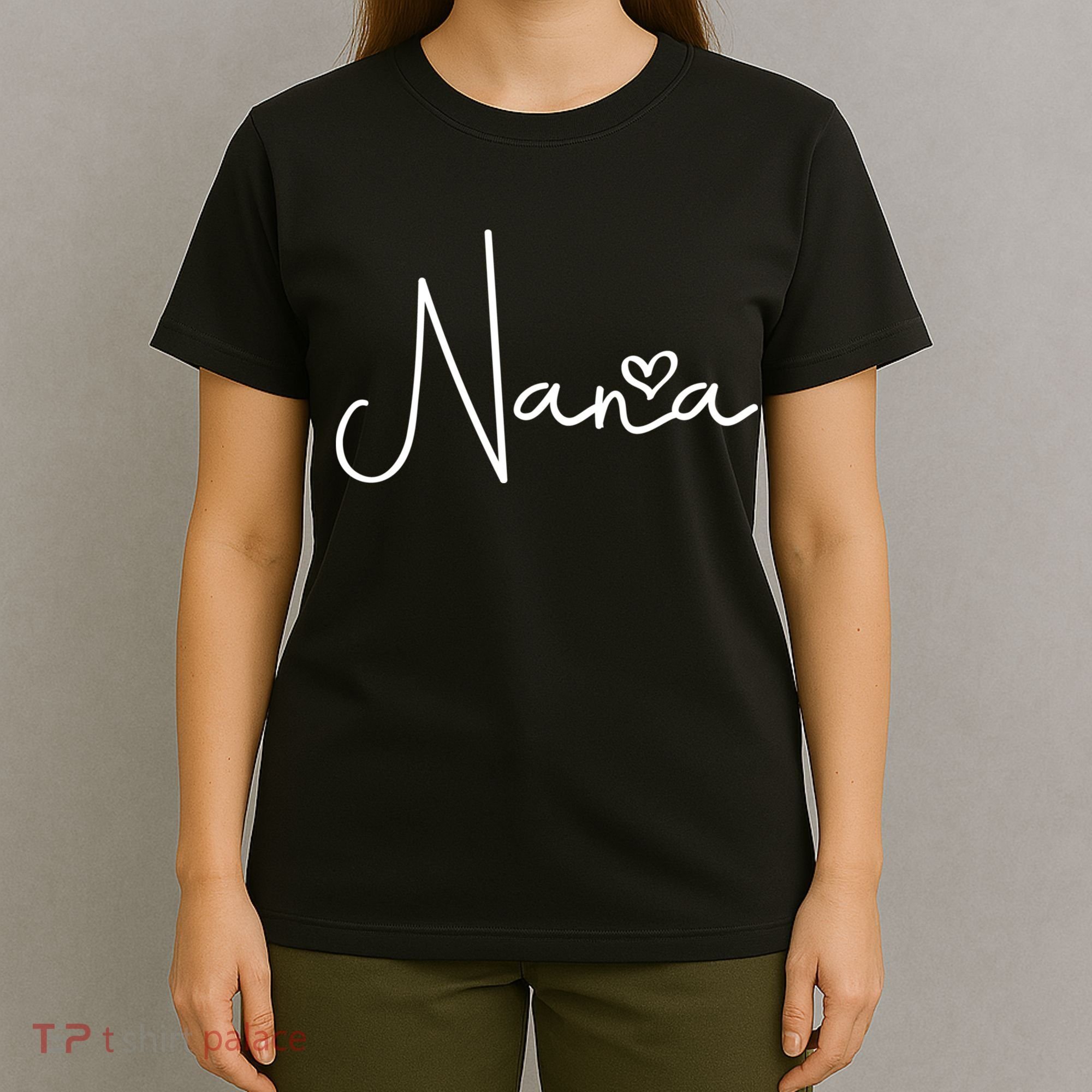 Nana For Grandma Women Christmas Mother's Day Birthday Gift T-Shirt
