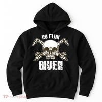 No Flux Given Skull Torch Craftsman Welding Welder Gift Hoodie thumb 0