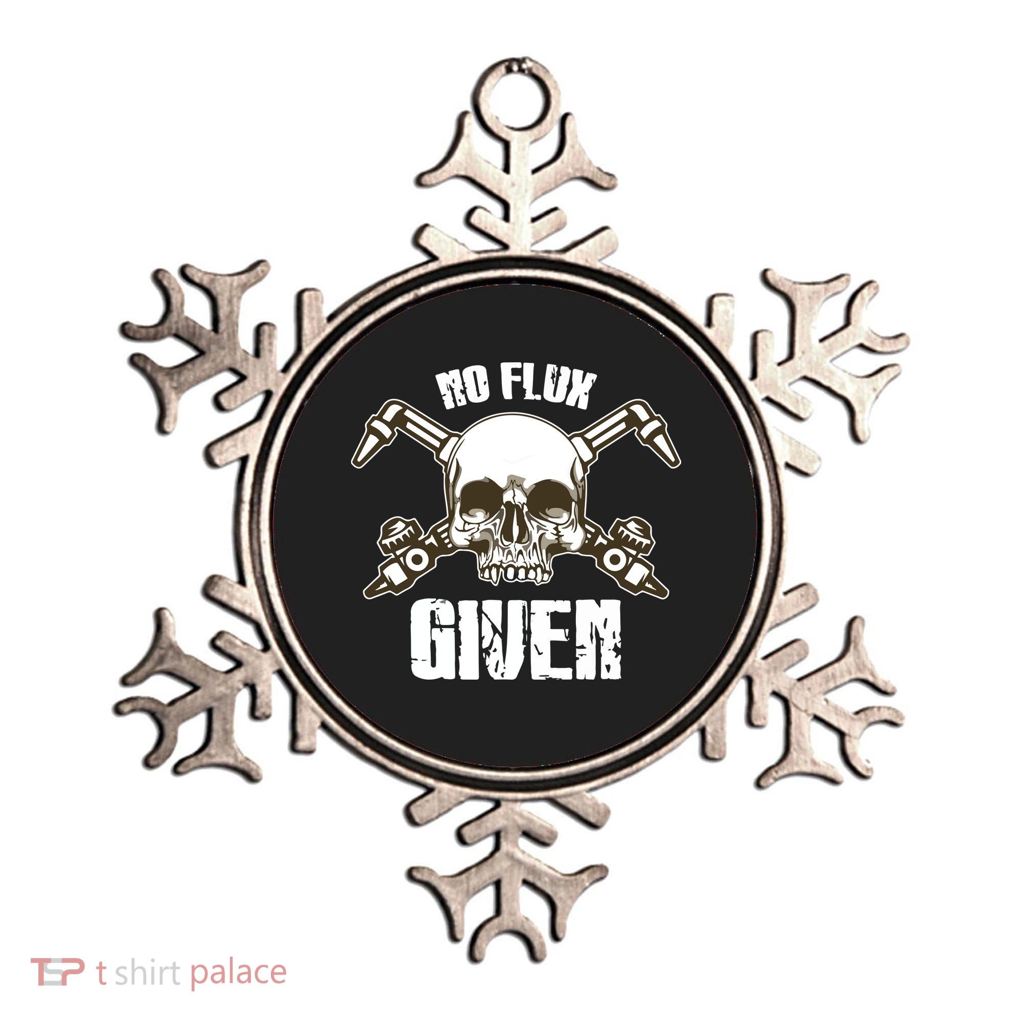 No Flux Given Skull Torch Craftsman Welding Welder Gift Ornament