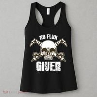 No Flux Given Skull Torch Craftsman Welding Welder Gift Women's Tank Top thumb 3