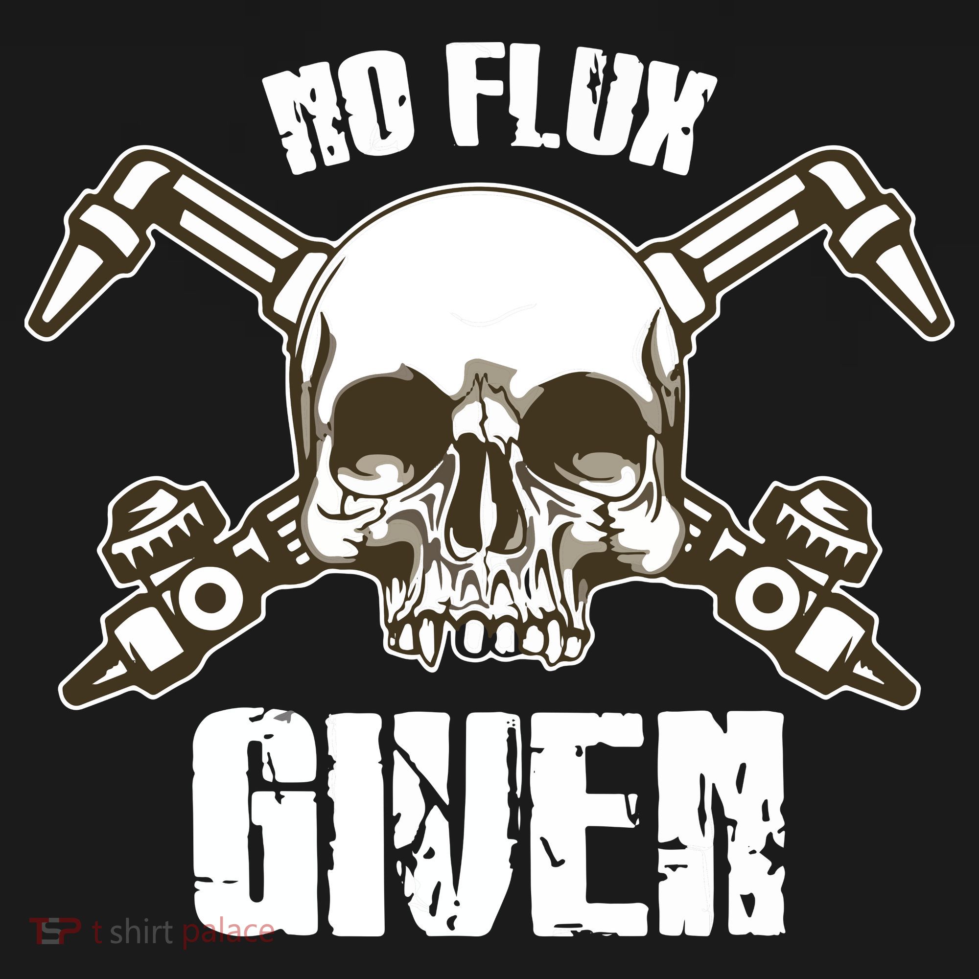 No Flux Given Skull Torch Craftsman Welding Welder Gift Women's Tank Top