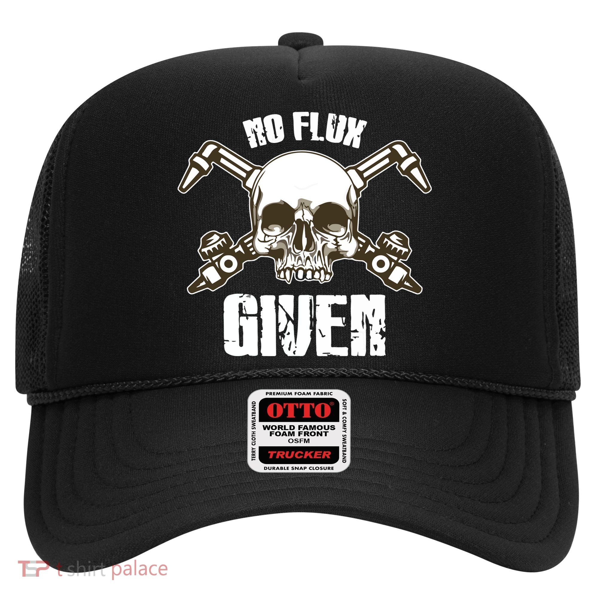No Flux Given Skull Torch Craftsman Welding Welder Gift Hat