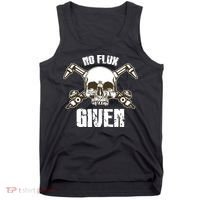 No Flux Given Skull Torch Craftsman Welding Welder Gift Tank Top thumb 0