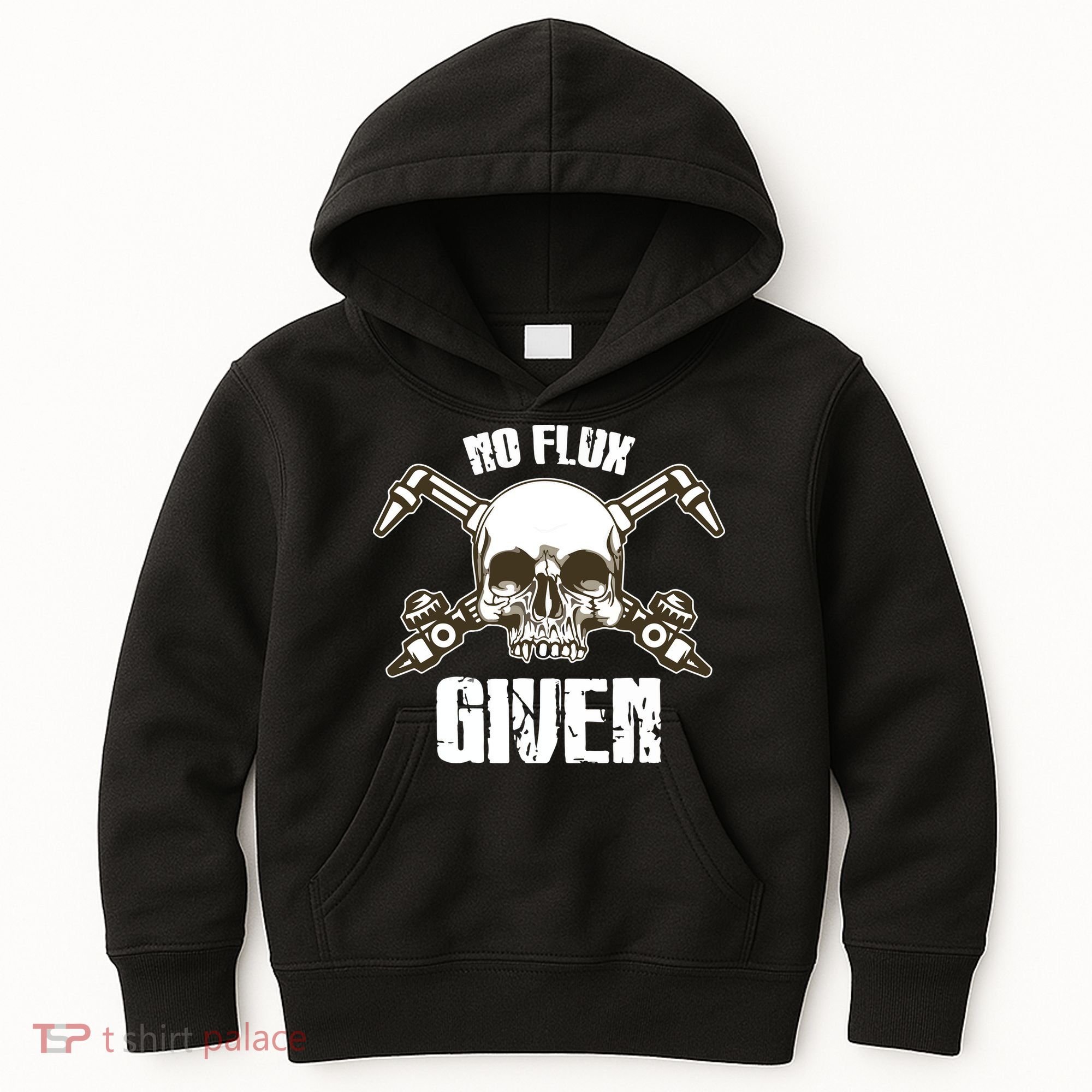 No Flux Given Skull Torch Craftsman Welding Welder Gift Kids Hoodie